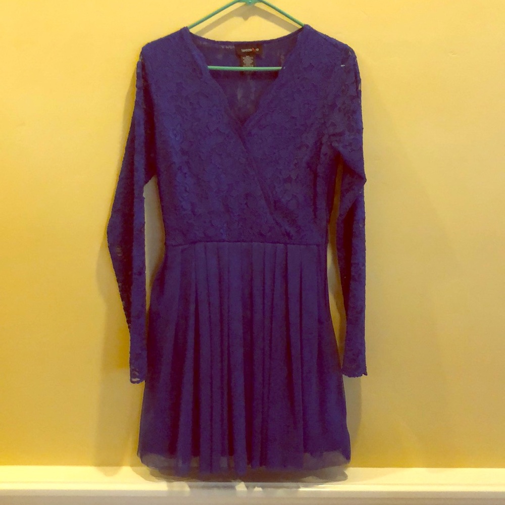Blue Lace Dress